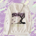 Hoodie "Jacarandas" | Estampado en espalda